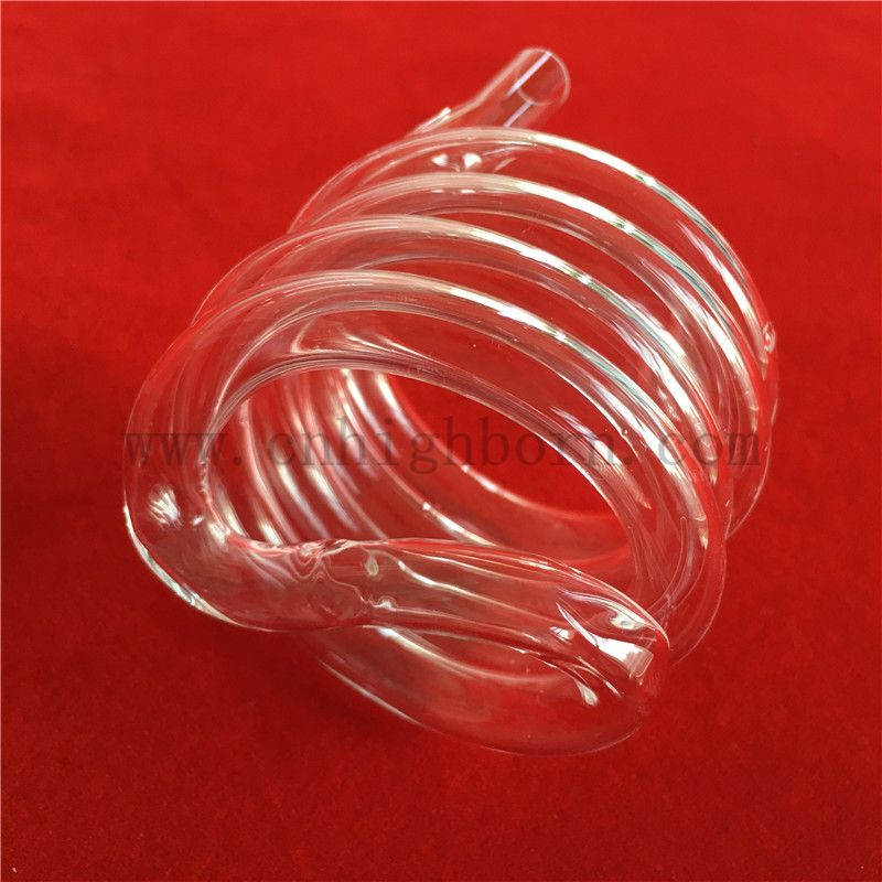 spiral glass tube 
