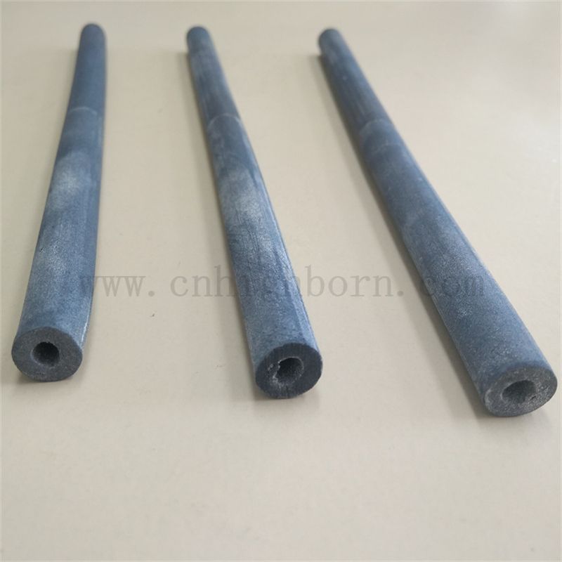 Insulator Silicon Carbide Tube Customized Reaction Sintering SiC Ceramic Pipe