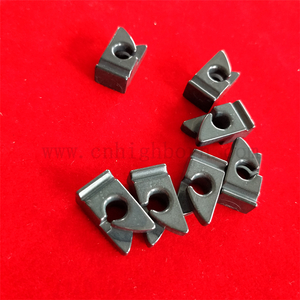 Wear Resistance Titanium Oxide Wire Yarn Guide Textile Ceramic Eyelets