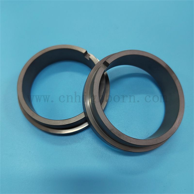  Customized Wear Resistance SiC SSiC Silicon Carbide Mechanical Seal Ring