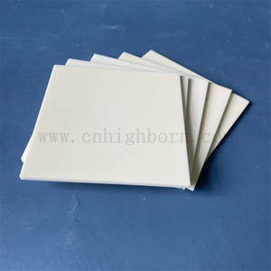 Polished 99% Al2o3 Ceramic Electrical Insulation Plate Alumina Sheet Spacer