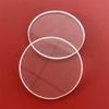 High Purity Transparent Circula Silica Glass Panel Round Quartz Disc