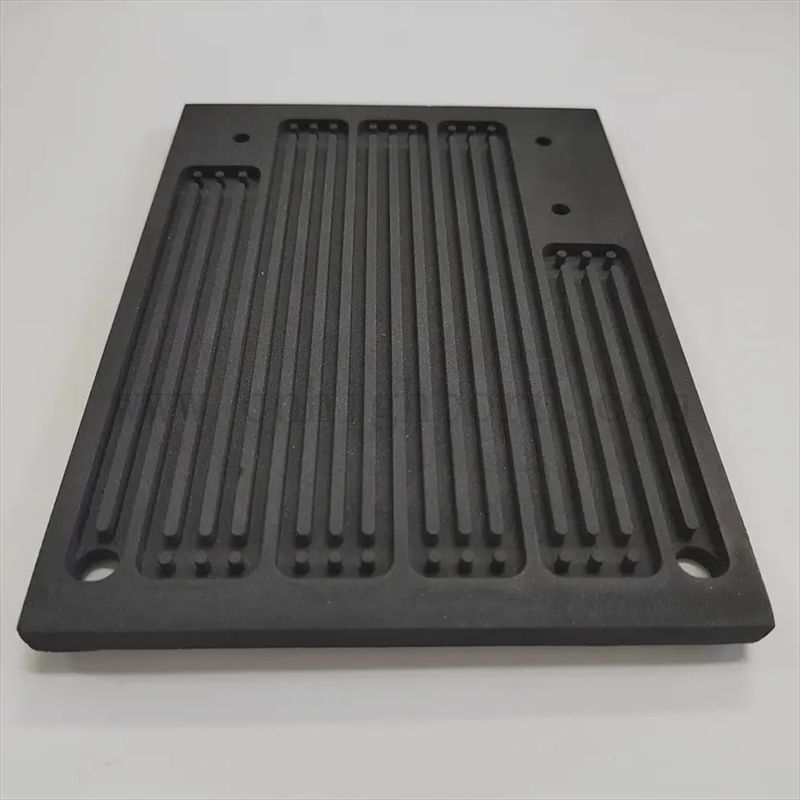 Customized RBSIC/SISIC Sintered Silicon Carbide Ceramic Bipolar Plate Sic Board