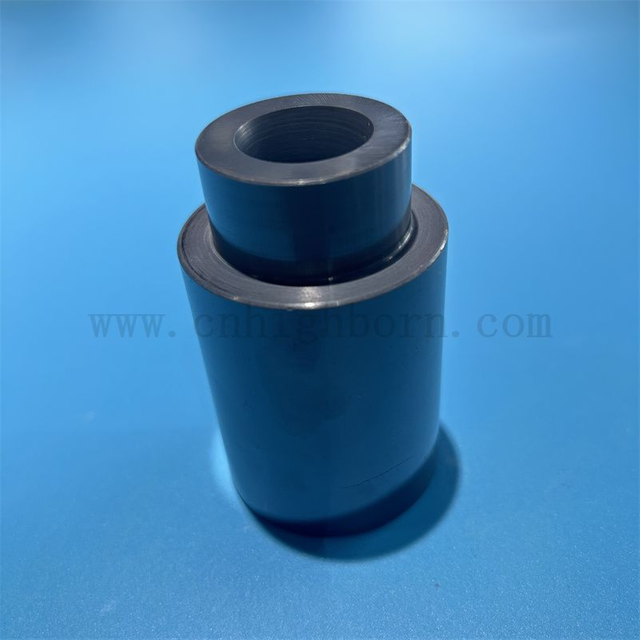 Insulator Mirror Polishing Silicon Nitride Part Customized Si3N4 Ceramic Irregular Tube