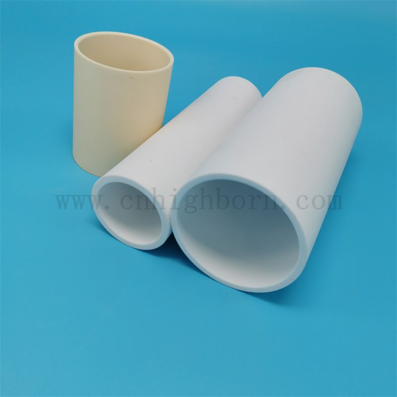 High Temperature 95% 99.5% Al2O3 Pipe Alumina Ceramic Tubes