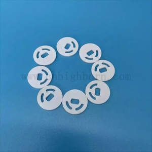 Customized Wear Resistant Alumina Round Plate Al2O3 Ceramic Insulation Disc