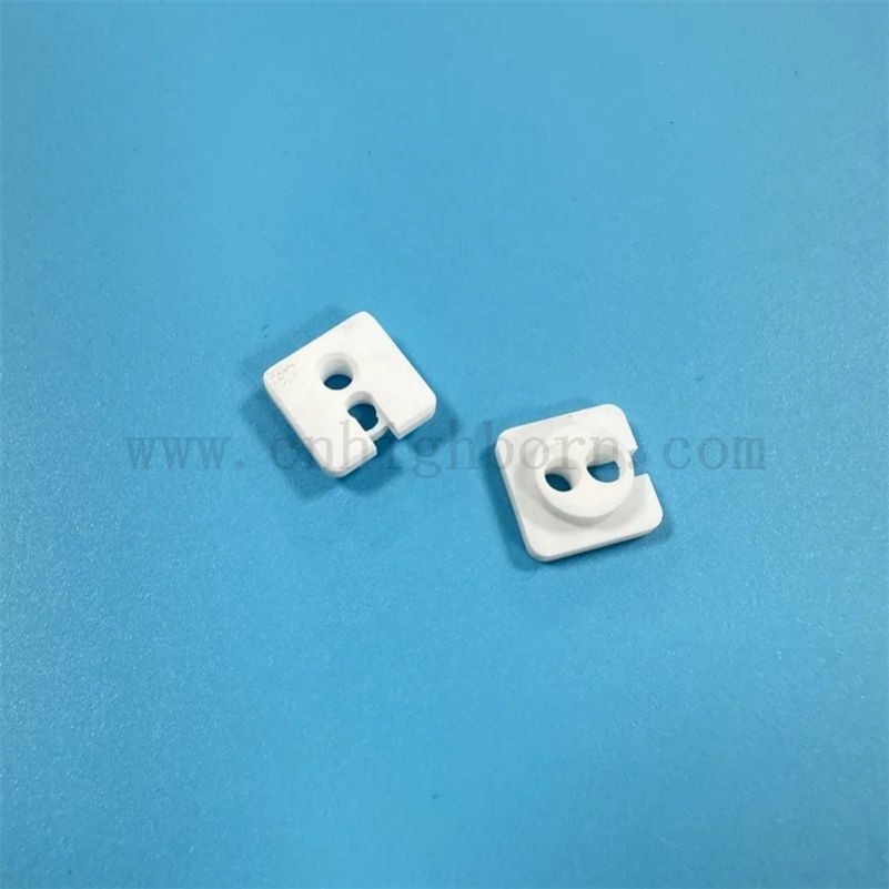 Insulator Zirconia Special-shaped Insulation Bracket Yttrium Stabilized White ZrO2 Ceramic Plate/Part