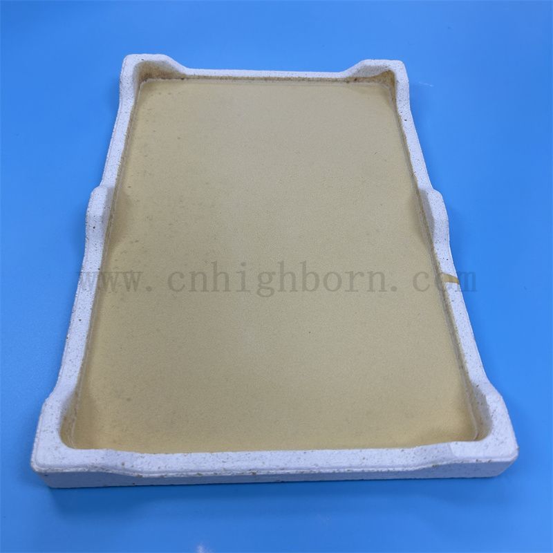 Customized Cordierite Refractory Firing Board Mullite Ceramic Furnace Sagger
