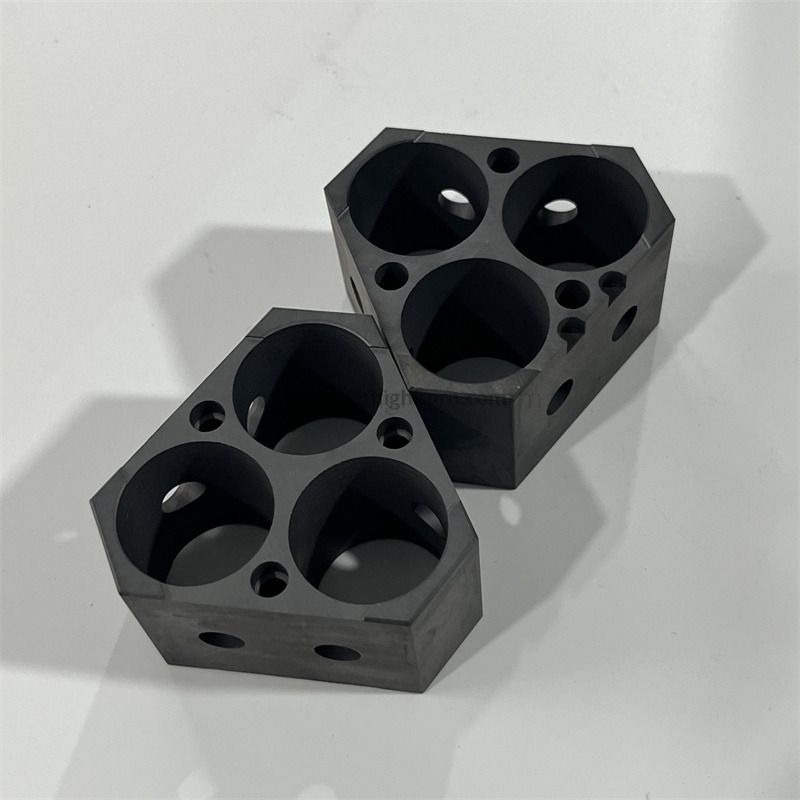Silicon Carbide Triangular 3-Cavity Fixture SIC Component