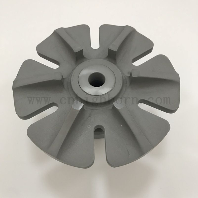  High Temperature Silicon Nitride Ceramic Degassing Rotor Si3N4 Impeller