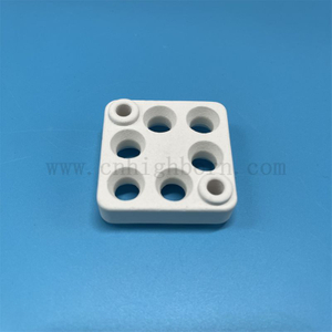 Thermal Shock-resistant Mullite Plate Ceramic Heater Element Piece with Holes