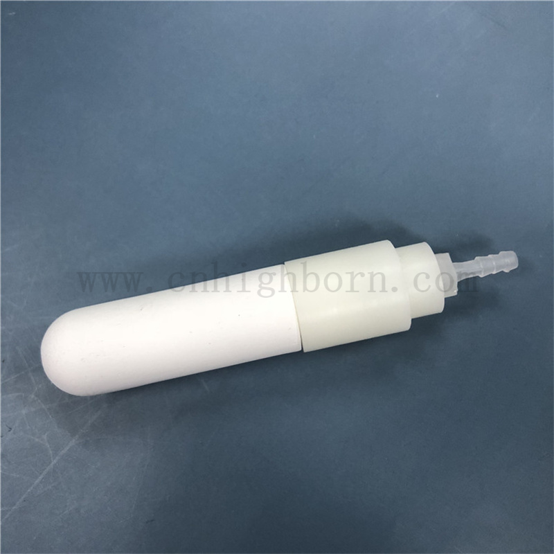  Soil Tensiometer parts self-absorbing porous alumina ceramic head microporous ceramic tube