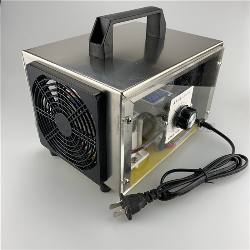  O3 Ozone Generator Machine Ozone Air Purifier with Acrylic Electronic Timer
