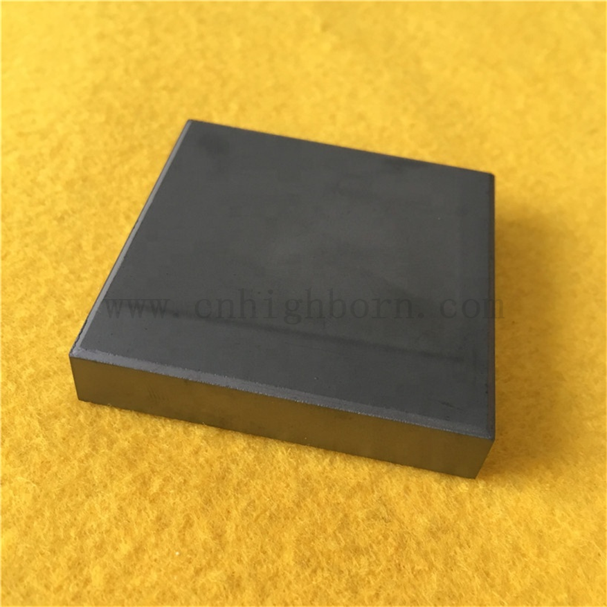 Low Thermal Expansion SSIC Plate Silicon Carbide Ceramic Board