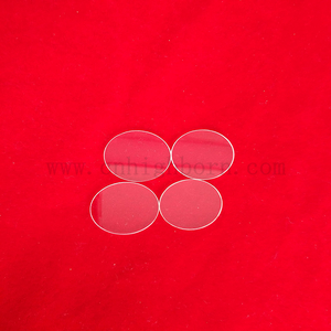 Transparent UVB Small Size Fused Silica Window Quartz Glass Plate