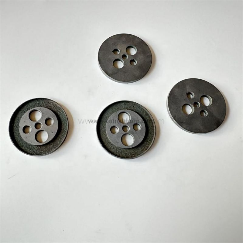 Silicon Carbide Disc Reaction Sintered RBSiC Component Parts