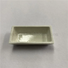 Glazed Ceramic Boat Square Porcelain Crucible for Ash Content Analysis of Coal