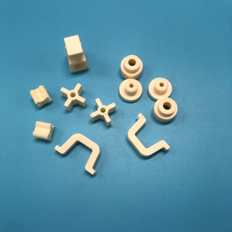 Industrial Al2o3 Ceramic Part Alumina Insulating Components Block