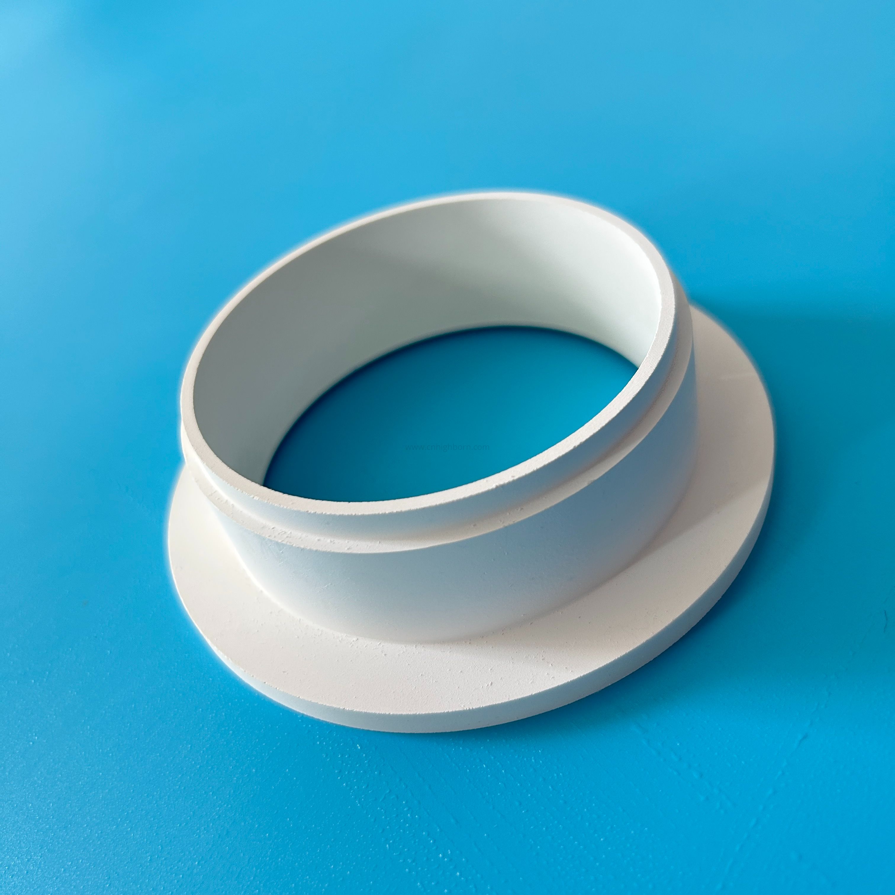 Hexagonal Boron Nitride Ceramic Flange Ring BN Bushing