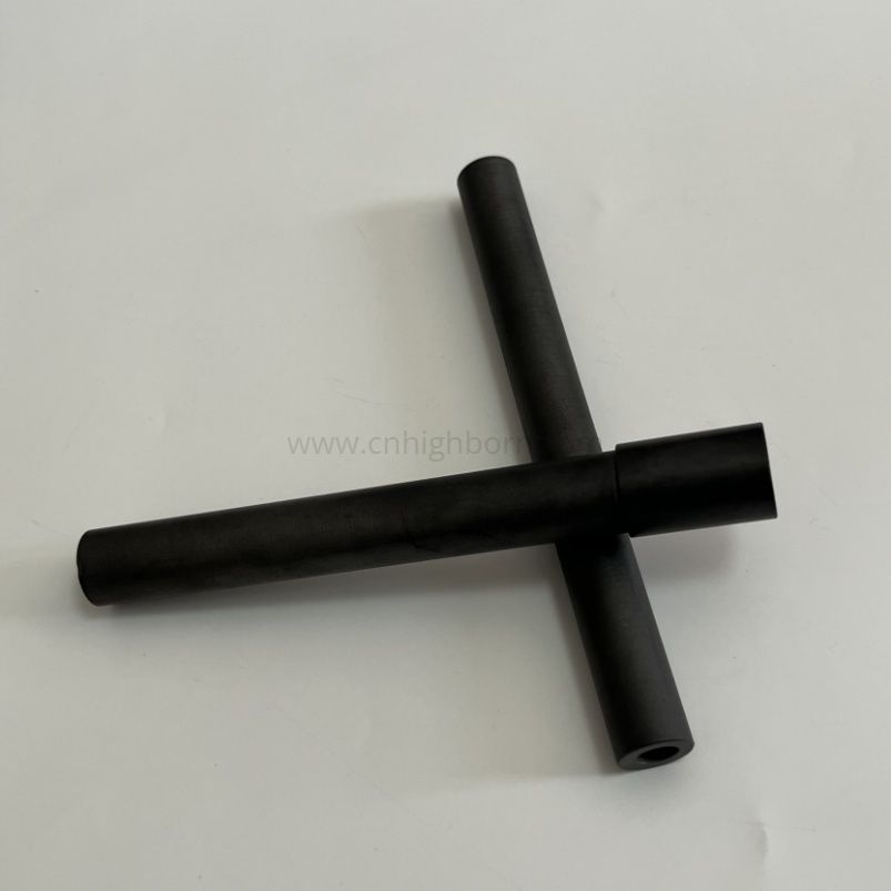 Silicon Carbide Ceramic Tube SiC Ceramic Thermocouple Sleeve