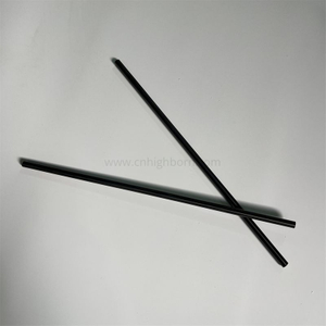 Black Zirconia Ceramic Solid Rod ZrO2 Round Bar