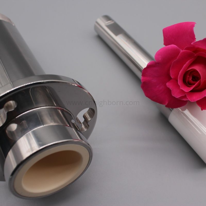 Zro2 2-piece Customized Zirconia Ceramic Filling Liquid Pump 