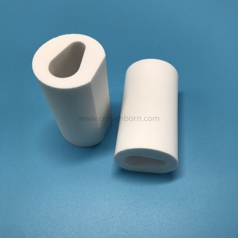 Customized 95% Alumina Ceramic Tubes Reflector Cavity