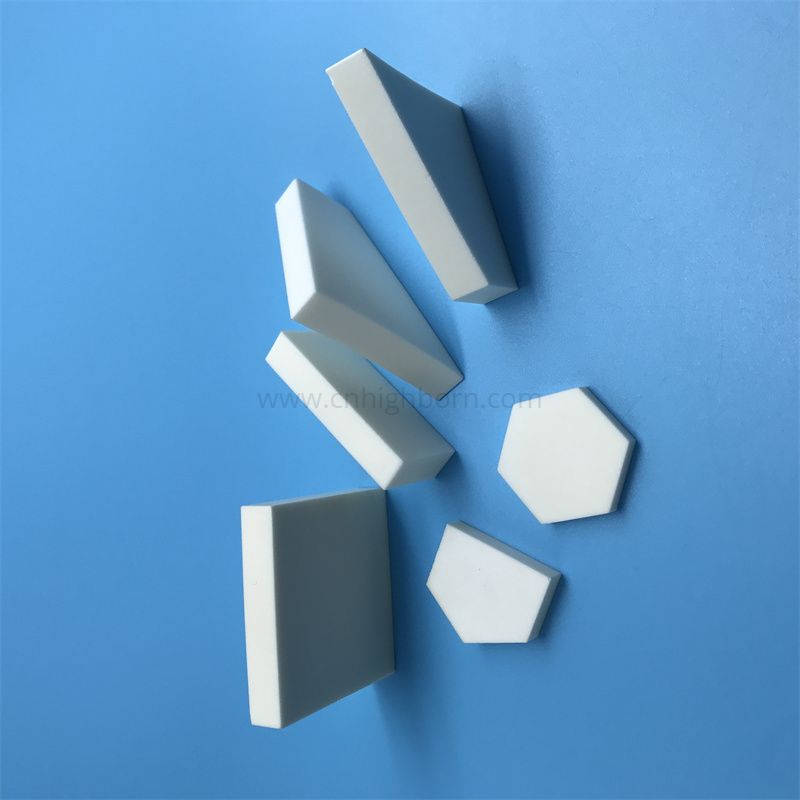 Custom Alumina Ceramic Plate Block Al2O3 Insulating Ceramic 