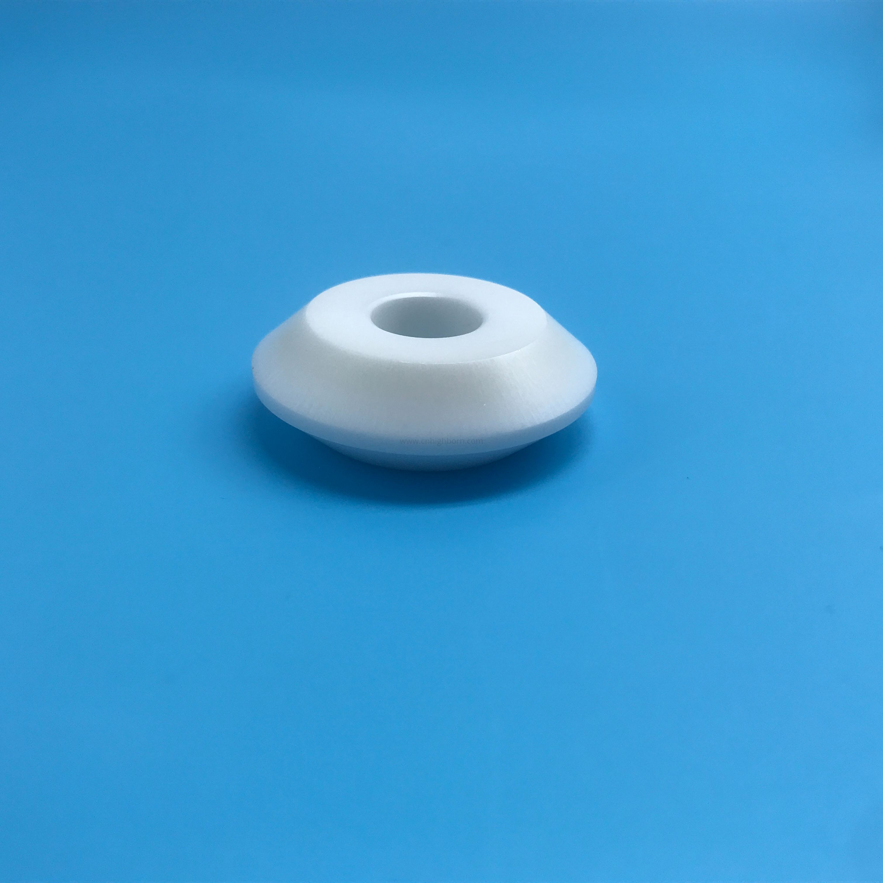 Polished Zirconium Oxide Zro2 Zirconia Ceramic Shoulder Ring