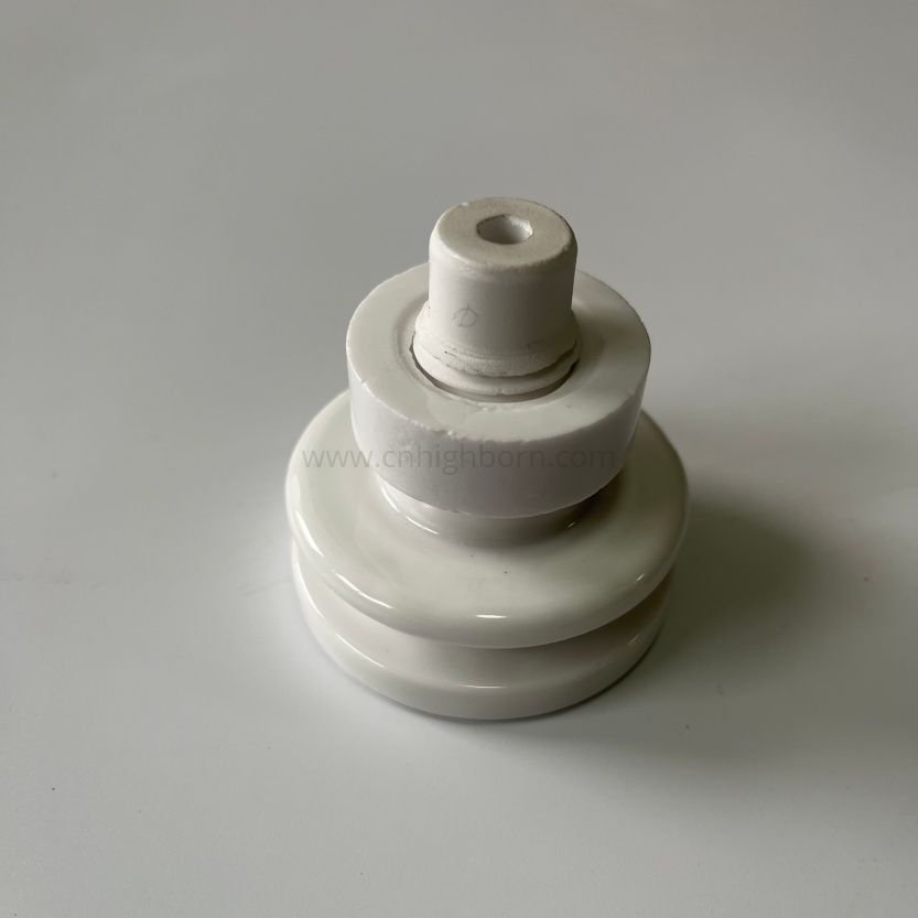 Customized 95% Glazed Alumina Al2O3 Ceramic Insulator Component