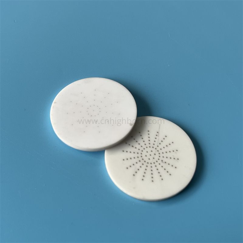 95%Al2O3 Ceramic Disc Alumina Plate with Holes