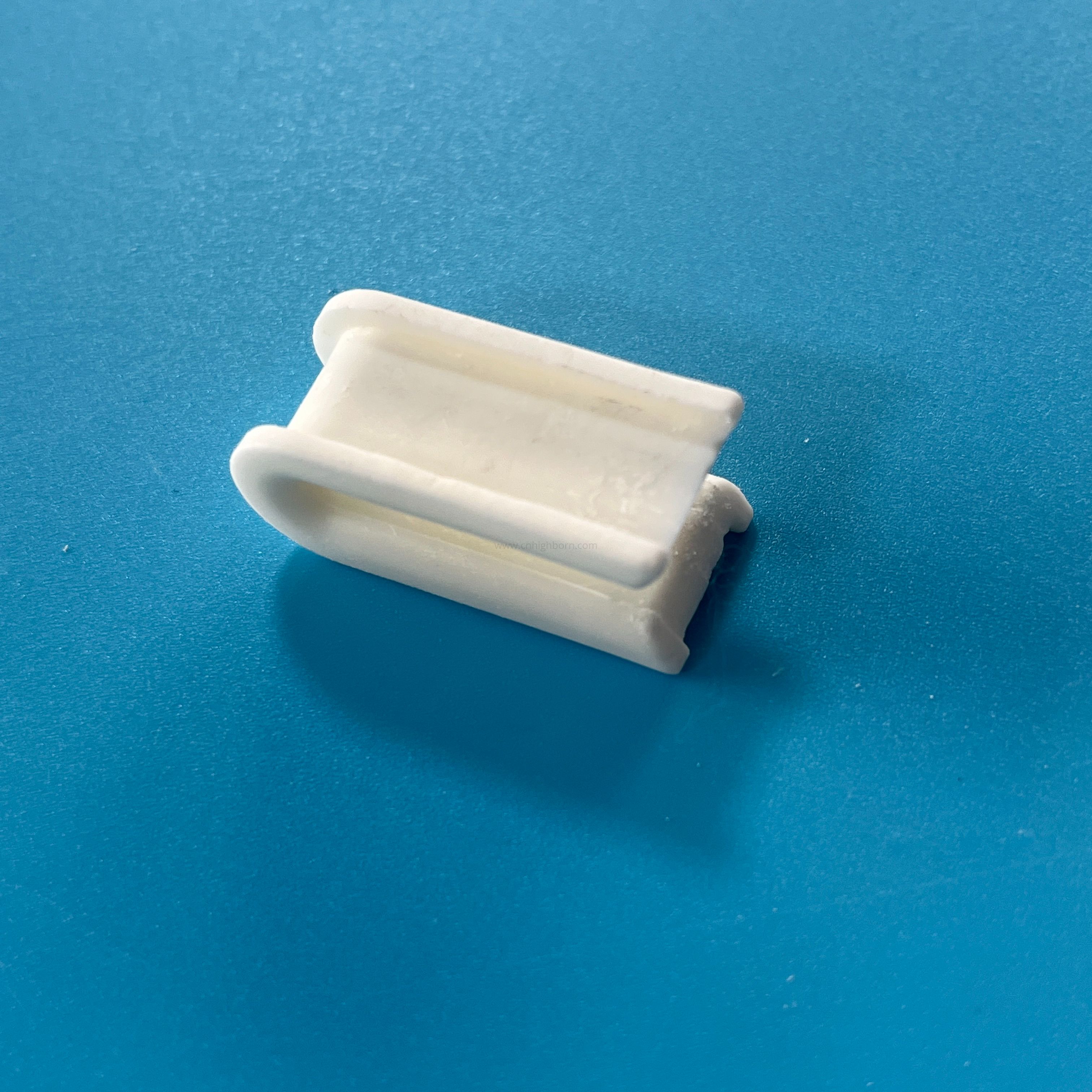 99% Al2O3 U Clip Alumina Ceramic Yarn Guide Clip