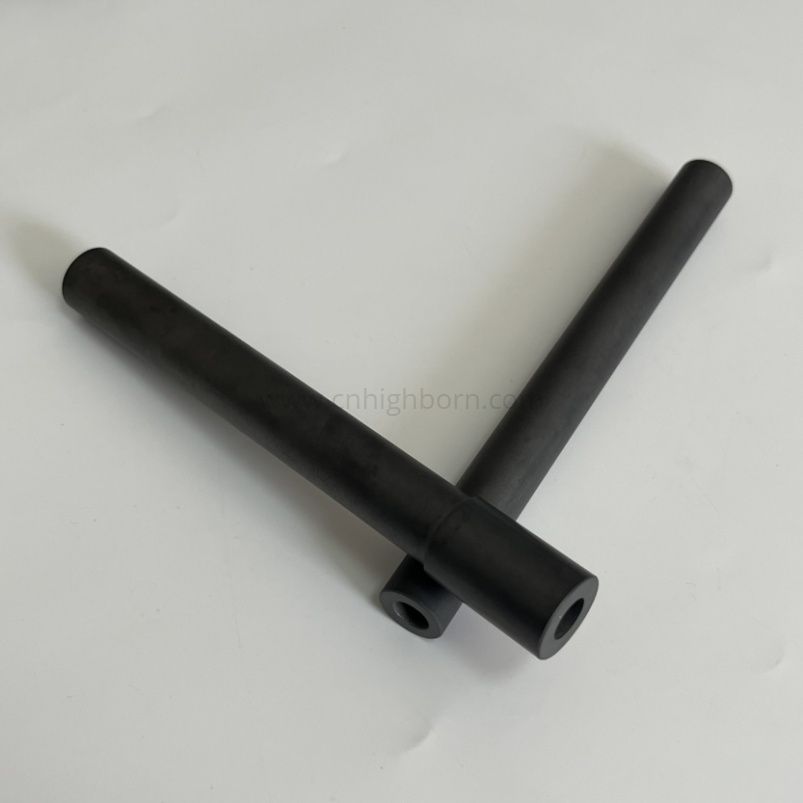 Silicon Carbide Ceramic Tube SiC Ceramic Thermocouple Sleeve