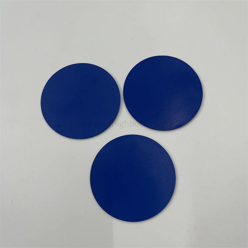 Yttria Stabilized High Strength Blue Zirconia ZrO2 Ceramic Plate