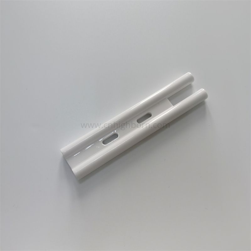 Glazed 95%al2o3 Alumina Ceramic Igniter Tube