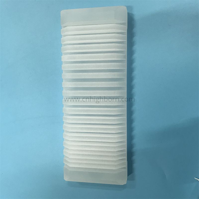 Glass waffer carrier