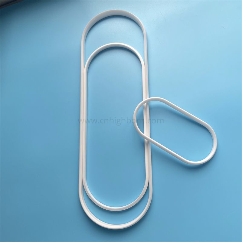 Oval Zirconia ZrO2 Ceramic Ink Cup Scraping Ring 