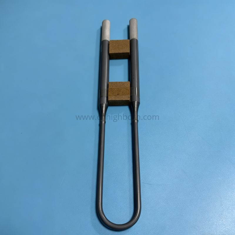 U-shaped Silicon Carbide SiC Ceramic Heating Rod