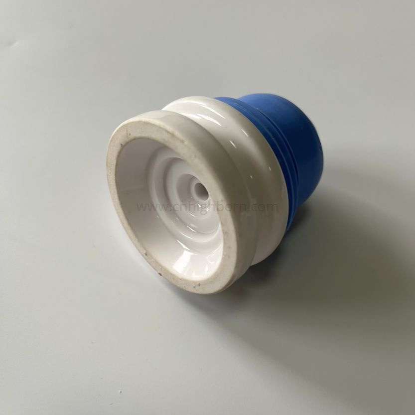 Customized Glazed 95% Alumina Al2O3 Ceramic Block Insulator Set