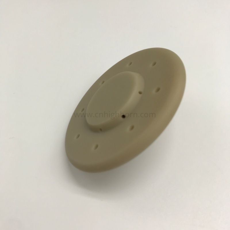 AlN Disc Aluminum Nitride Ceramic Gyro Rotation Nozzle