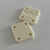 Grooved Al2O3 Ceramic Plate 99% Alumina Sheet Part