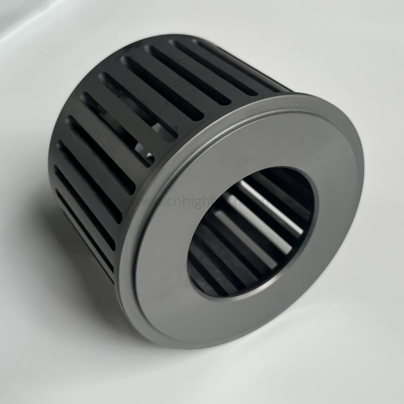 SSiC Ceramic Impeller Industrial Silicon Carbide Rotor Wheel