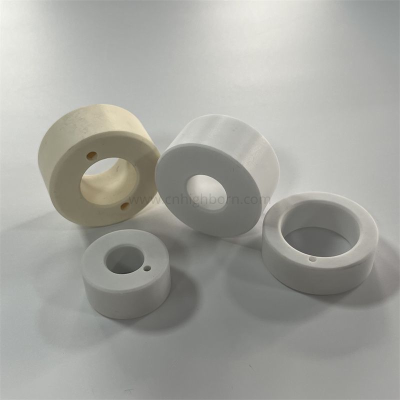  Alumina Ceramic Insulation Ring Al2O3 Ceramic Laser Nozzle 
