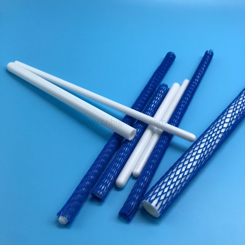 8YZ Zirconia Ceramic Bush Zirconia Ceramic Bushing Zirconia Ceramic Pipes Zirconia Ceramic Protective Tube