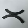Fine Polished High Temperature Silicon Carbide Ceramic Plate Ssic Ceramic Board 