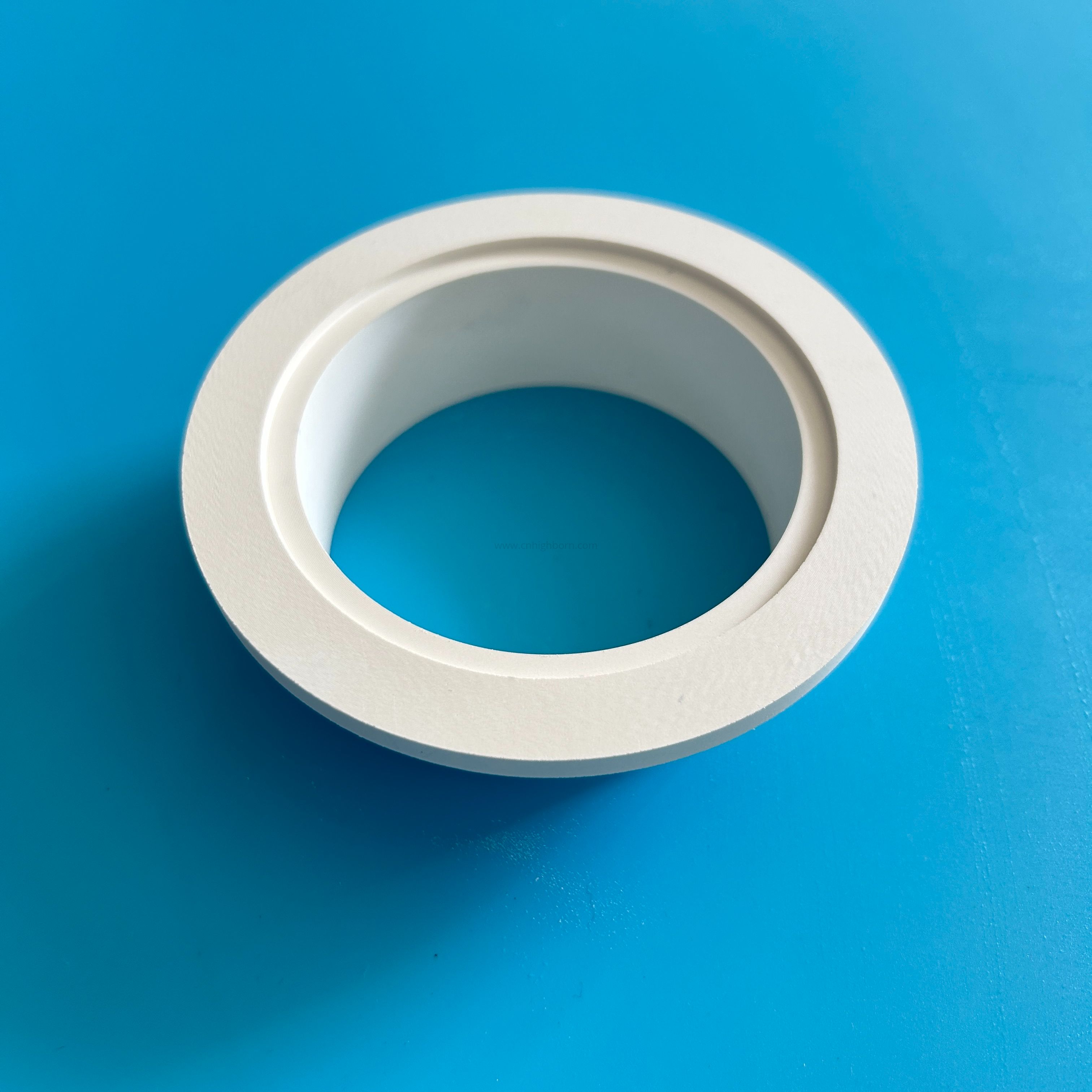 Hexagonal Boron Nitride Ceramic Flange Ring BN Bushing