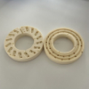 Customized 99% Alumina Industrial Parts Al2O3 Ceramic Ring