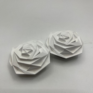 Customized Scented Flower Shape Plaster Ceramic Aroma Diffuser Stone