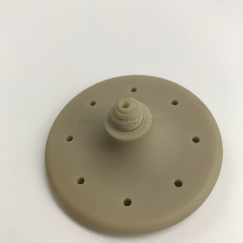 AlN Disc Aluminum Nitride Ceramic Gyro Rotation Nozzle
