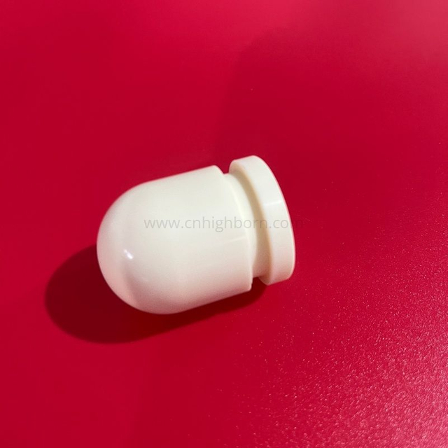 Zirconia Ceramic Rounded Head Locating Pin Ceramic Pressure Head